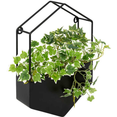 Plante Artificielle à Suspendre "Curt" 35cm Noir