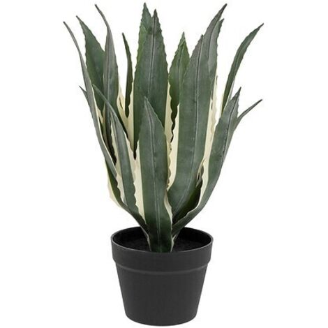 Plante artificielle Agave en Pot H 55 cm - Atmosphera
