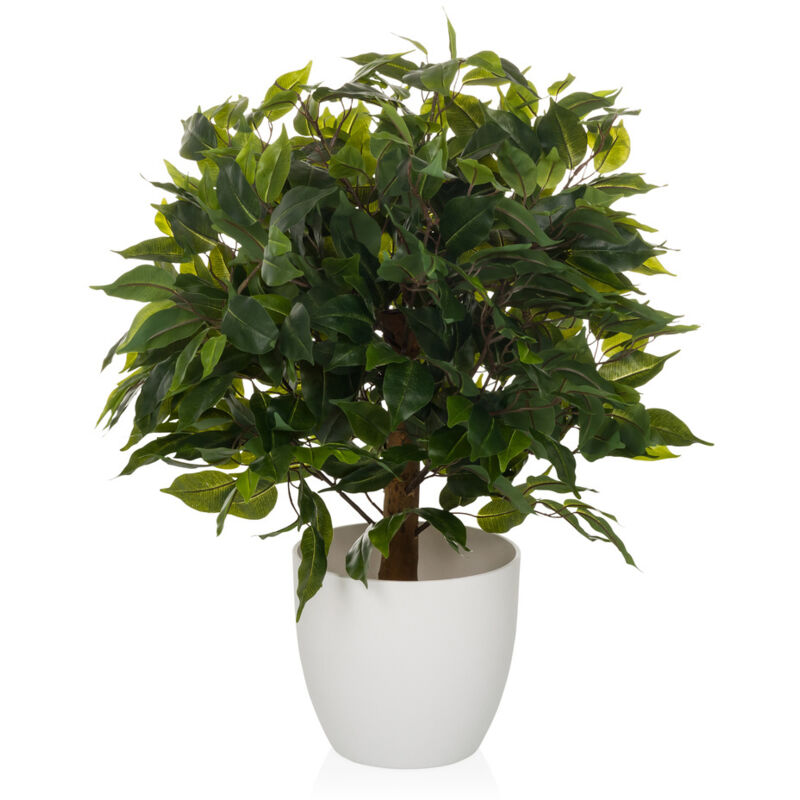 Plante artificielle / arbre artificiel FICUS II 65 cm vert hjh OFFICE Plante artificielle / arbre artificiel FICUS II 65 cm vert hjh OFFICE