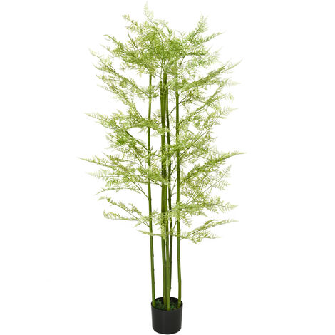 Plante Artificielle Haute Gamme Spécial Extérieur En Bambou Artificiel,  Couleur Verte - 210 X 90 Cm - Plante artificielle et mini serre BUT