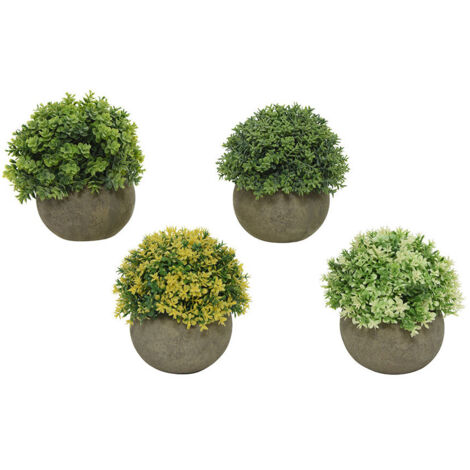 Plante Artificielle Avec Pot En Plastique Modèles Assortis 800297 - EVERLANDS FLOWERS AND PLANTS