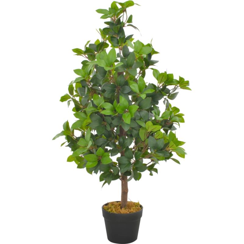 Vidaxl - Plante artificielle avec pot Laurier Vert 90 cm