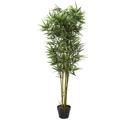 Plante Artificielle "Bambou" 150cm Vert