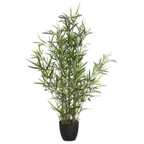 Plante Artificielle "Bambou" 90cm Vert