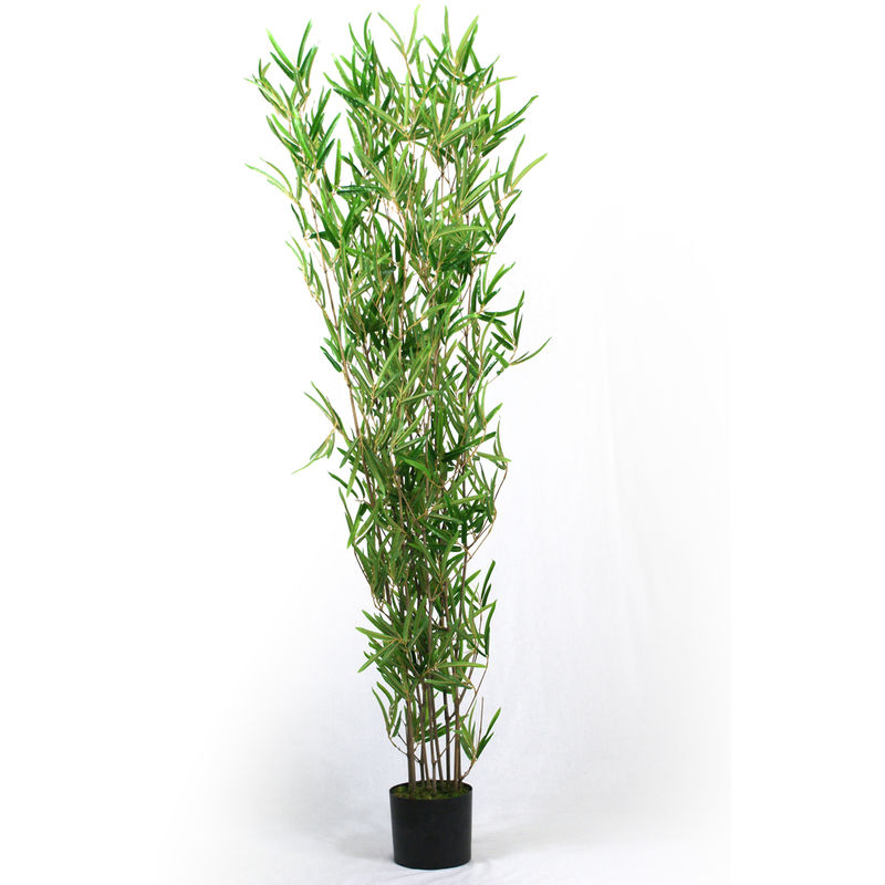 Pegane - Plante artificielle Bambou - Hauteur 180 cm