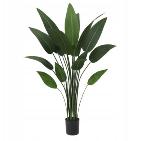 PLANTE ARTIFICIELLE BANANIER XXL EN POT RÉALISTE 110cm