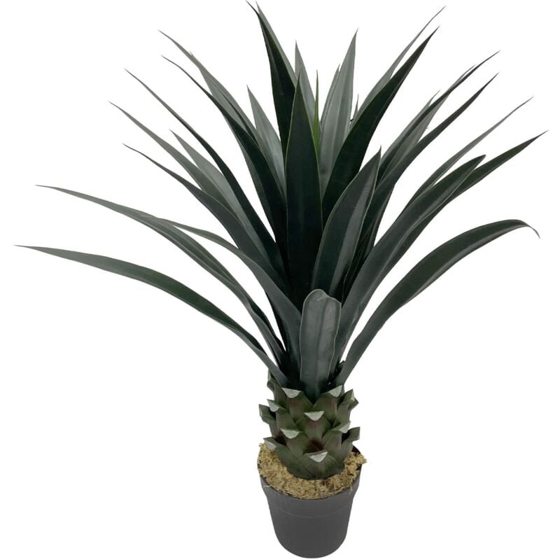 Mobili Rebecca - Plante artificielle Yucca Rebecca Mobili Sunko 90x30x30 Polyéthylène Vert Marron