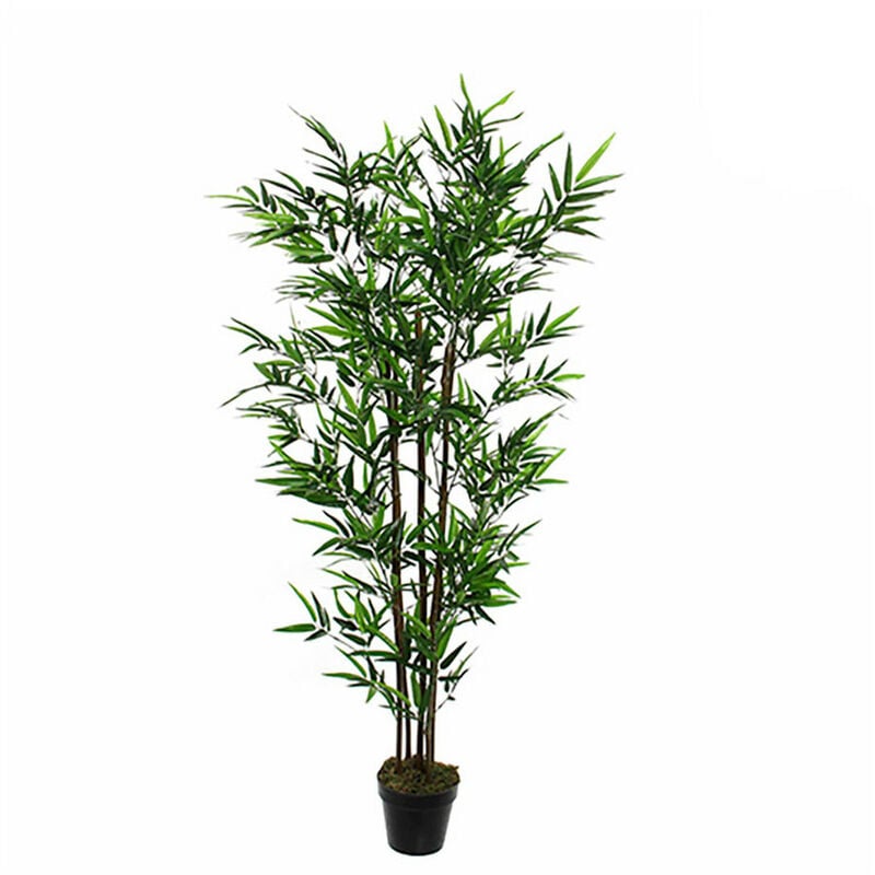 Plante Artificielle En Bambou Avec Pot Ø65x165cm