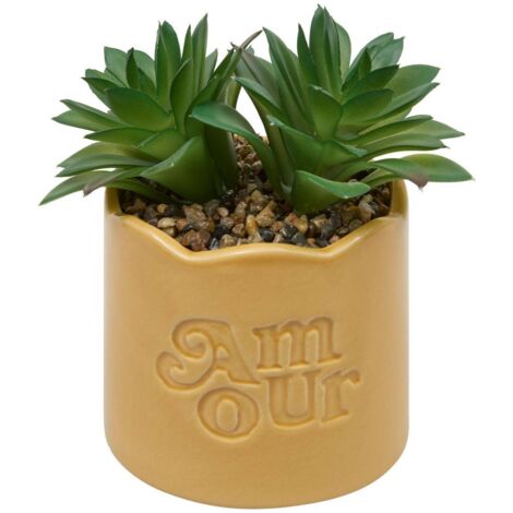 Plante artificielle en pot Cheri 13x10cm - Atmosphera créateur d'intérieur