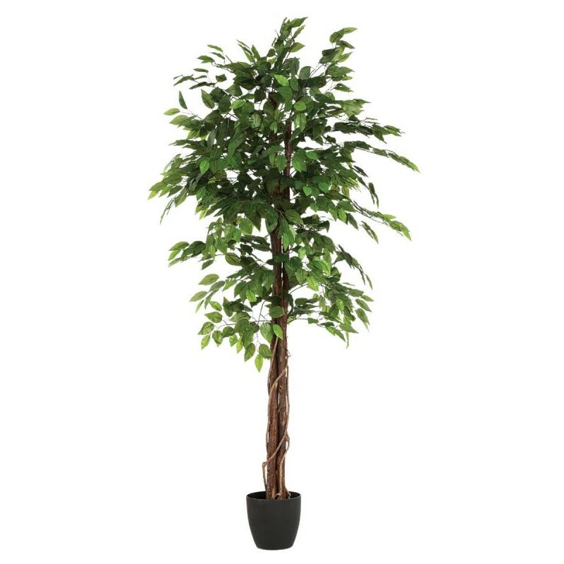 Atmosphera - Plante Artificielle Ficus 185cm Vert