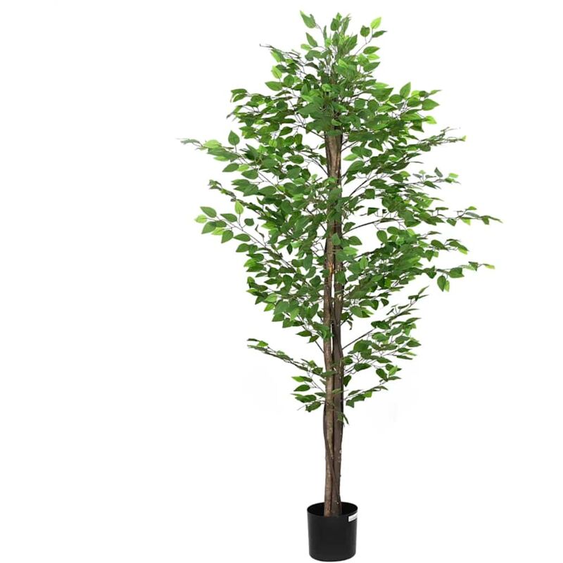 Vidaxl - Plante artificielle ficus 1260 feuilles 200 cm vert