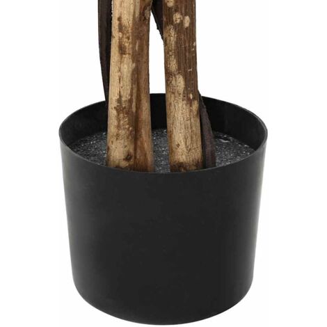 Plante artificielle ficus 788 feuilles 120 cm vert CFW763132