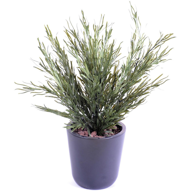 Pegane - Plante artificielle haute gamme Spécial extérieur / Podocarpus artificiel - Dim : 45 x 30 cm