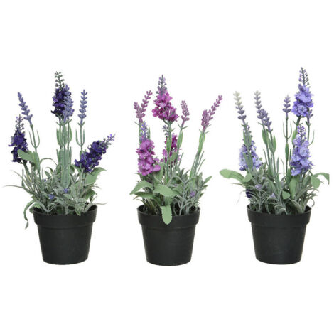 Plante Artificielle Lavande, Plusieurs Couleurs Ø12x25cm