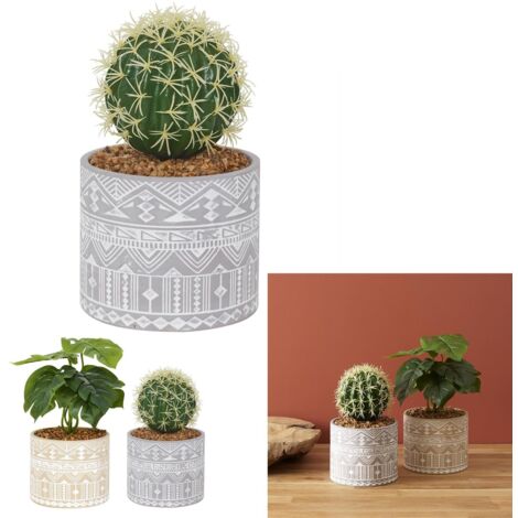 PLANTE ARTIFICIELLE POT ETHNIQUE M12