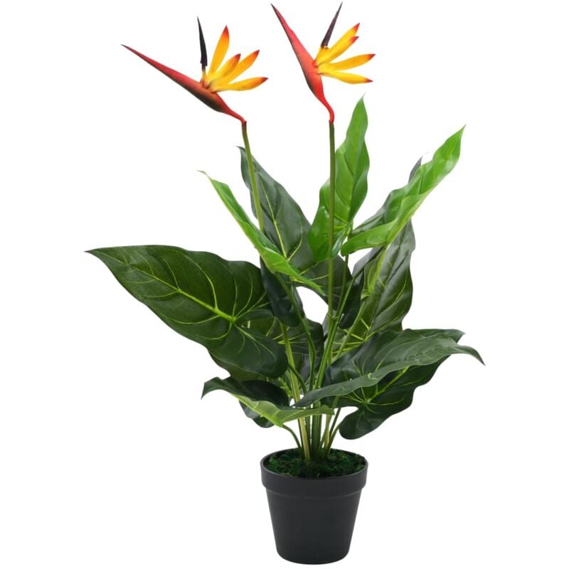 Vidaxl - Plante artificielle Strelitzia Reginae Oiseau de Paradis 66 cm