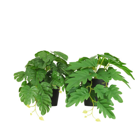 Plante artificielle tombante 25cm lot de 2