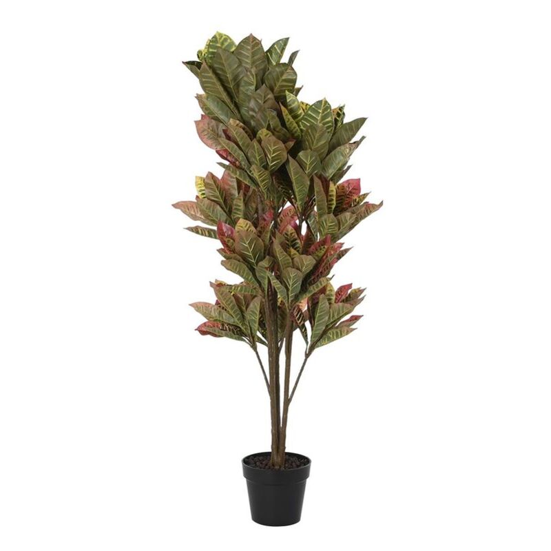 Plante décorative Dkd Home Decor brun polyéthylène vert 50 x 50 x 140 cm