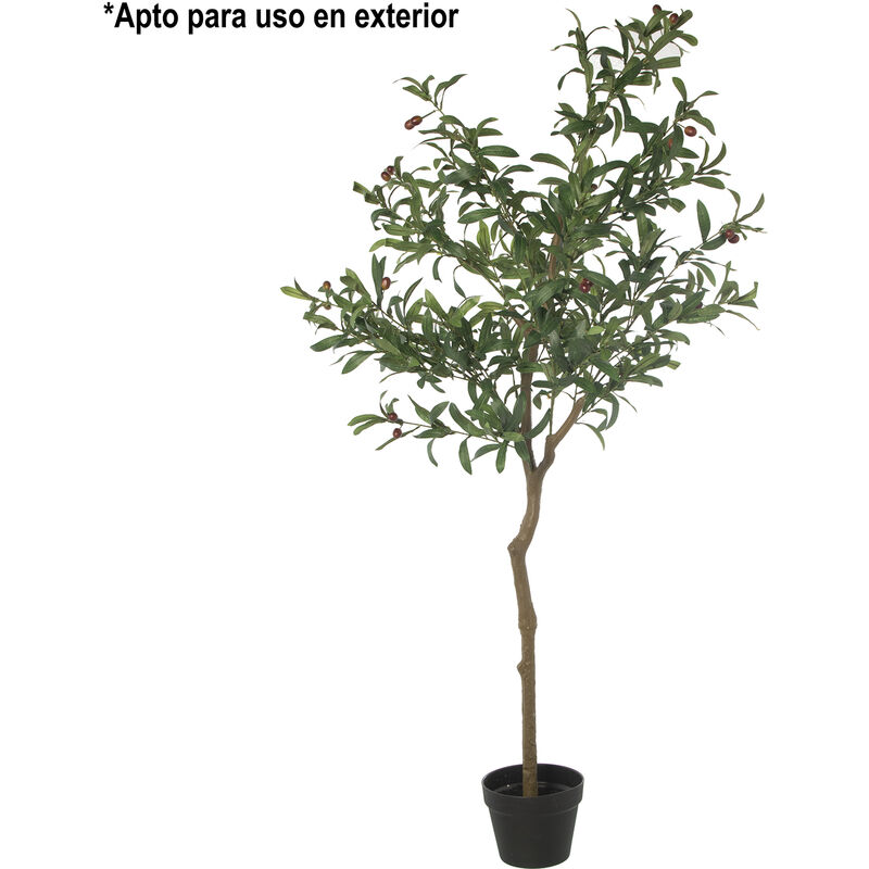Plante d'olive artificielle 155CM, matériel: pu 155CM de haut. POT:°17X14.5CMpour tous les styles pour ajouter une touche à la maison