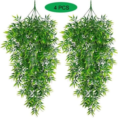 Plante Grimpante Artificielle - Non spécifié - 4pcs - Vert - 80 cm - Décoration Intérieure/Extérieure