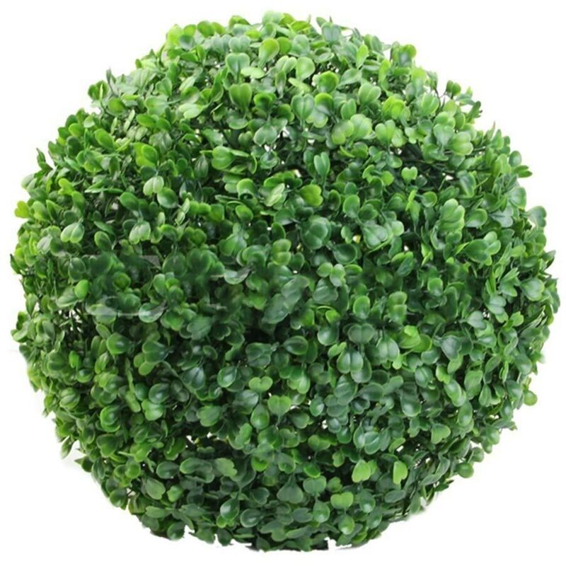 Gistuch - Plante Verte Artificielle en Plastique, Boule Décoration Maison Extérieure Décoration de Fête de Mariage Plantes Boule d'herbe pour Fête