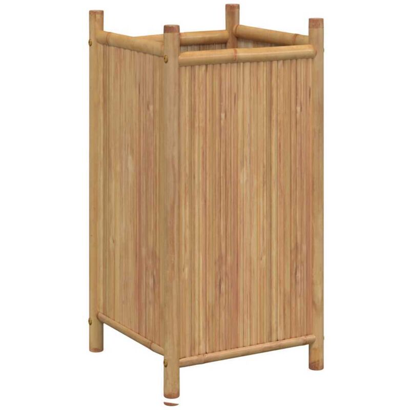 Planter 40x40x80 Cm Bamboo Vidaxl