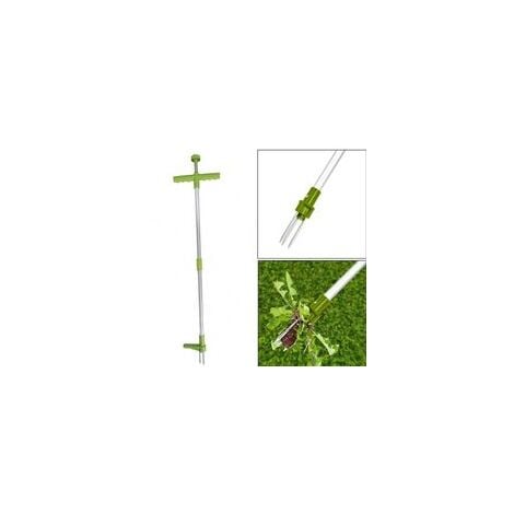 LGVSHOPPING Plantes d'extracteur extirpateur des mauvaises herbes de jardin infestant des herbes 100 cm kinzo