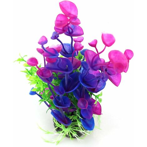Plantes en Plastique d'Aquarium Artificiel Usines d'eau pour réservoir de poissons Aquarium Décor Décoration d'ornements Sous-marin