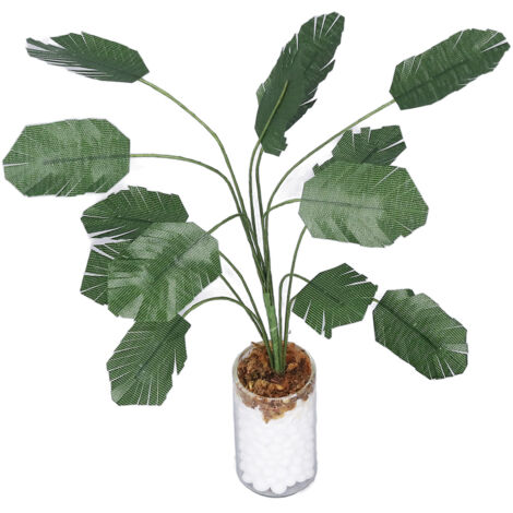 Plantes Miniatures Maison de Poupée 1:12 Bananier Simulation Arbre Bonsai Décoration
