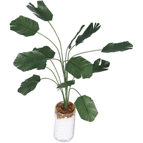 Plantes Miniatures pour Maison de Poupée 1:12, Bananier Artificiel et Bonsaï Décoratif