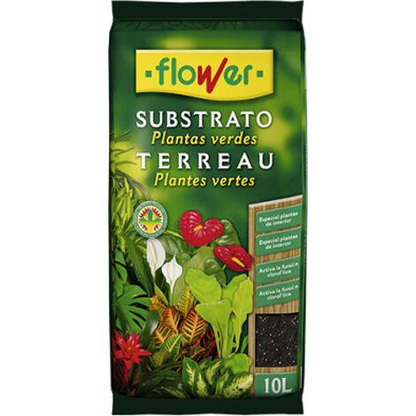 Plantes vertes de substrat de fleurs, 10 litres