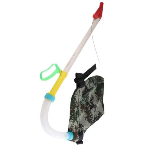 Planteur de haricots Épandeur d'engrais manuel à poignée flexible avec sac pour ferme Maïs Légumes Canne à sucre Arbres fruitiers