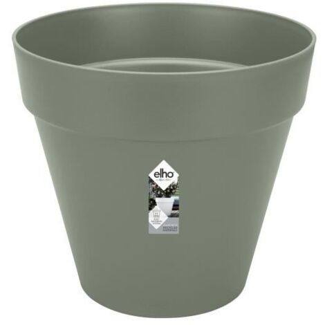 Planteur Rectangle VIBIA - Plastique - Réservoir - Ø50 - Jaune Miel