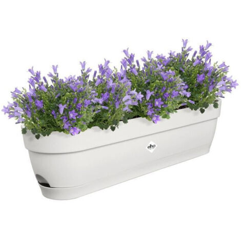 Planteur Rectangle VIBIA - Plastique - Réservoir - Ø70 - Blanc