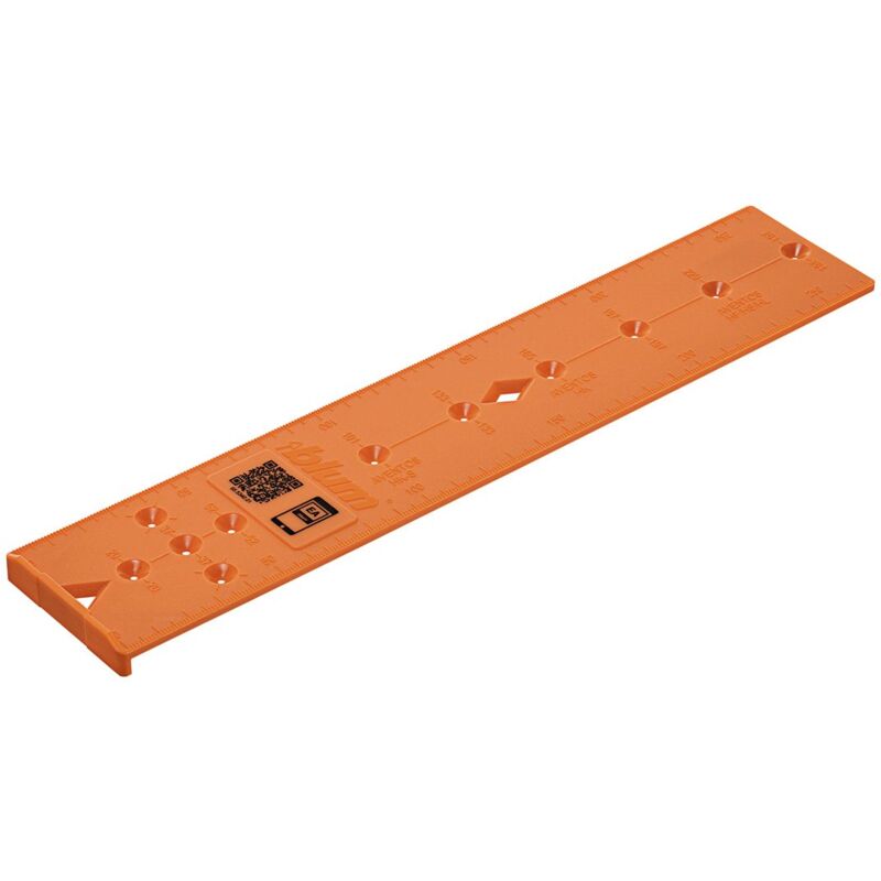 

Plantilla De Marcas Universal Bases-Guias-Aventos Blum - Naranja