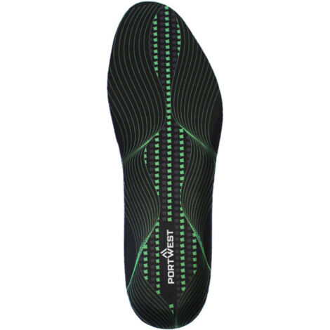 Plantilla de protección Gel Cushion & Arch Support FC82 S Negro / Verde