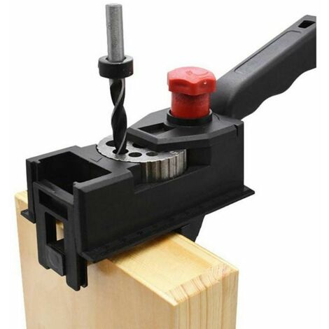 Plantilla de taladrado universal XVX con tamaño de orificio ajustable, apto para tacos de madera, antideslizante, Ø 3-12 mm