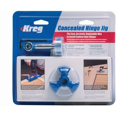 Plantilla para bisagra oculta KERG - KHI-HINGE-INT