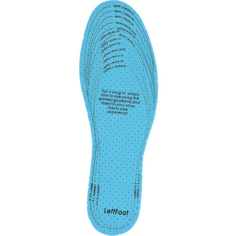 Plantilla perforada con tratamiento anti-bacterias Actifresh FC86