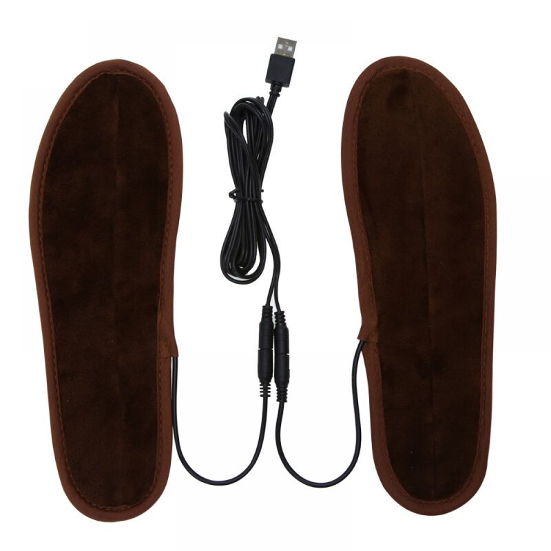 

Plantillas calentadas para zapatos de invierno Unisex, calzado con carga USB, para mantener el calor, Invierno