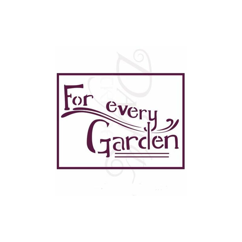 

Plantillas Stencil Din A5 for every garden V-00284 - Dayka