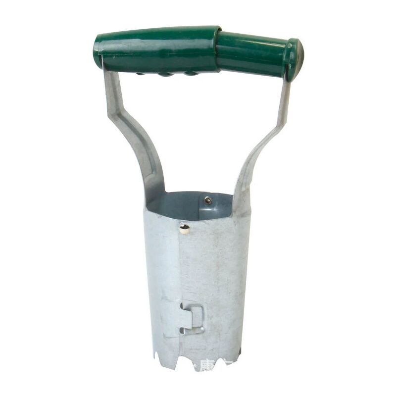 Ensoleille - Plantoir à bulbes automatique de jardinage avec manche en bois