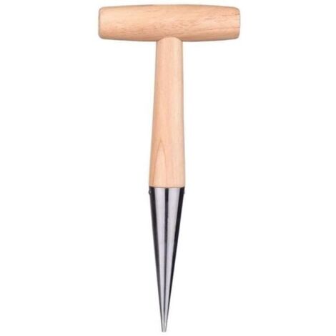Plantoir de Jardin - Acier Inoxydable - Manche Ergonomique - 28x11,5x3 cm - Outil de Plantation