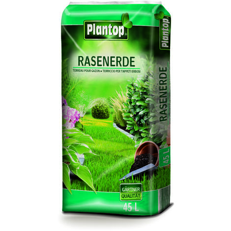 PLANTOP Rasenerde Kultursubstrat, 45 Ltr