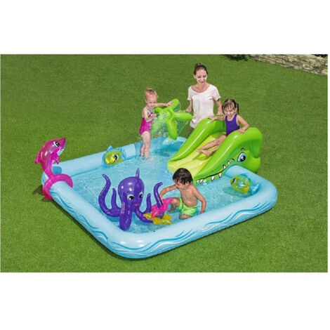 Plany Center Fantastic Water With Gonfiable Piscina Spructure 239x206x86cm 53052