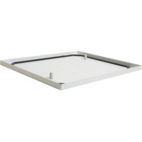 Plaq passe-câble ouverte 400x400 (HAG FN098E)
