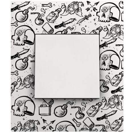 Plaque 1 poste collection Tizieu - Flash Arnould Espace Evolution 64556