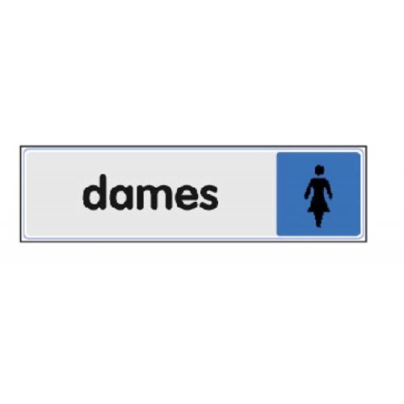 Plaquette de porte ''Poussez'' (Horizontal) en plexiglas 170 x 45 mm Novap 4033358