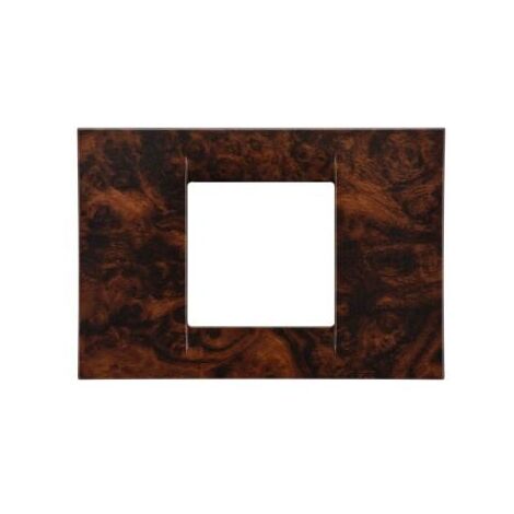 PLAQUE 2 POS.RONCE DE NOYER SYSTEM VIRNA GEWISS GW22272