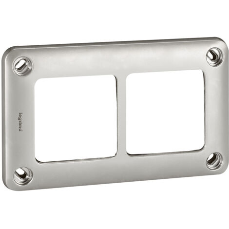 Plaque 2 postes Soliroc IK10 LEGRAND 077852